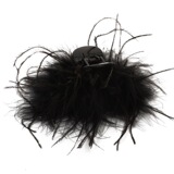 Брендовая большая заколка-крабик, зимняя заколка для волос, акула, страус