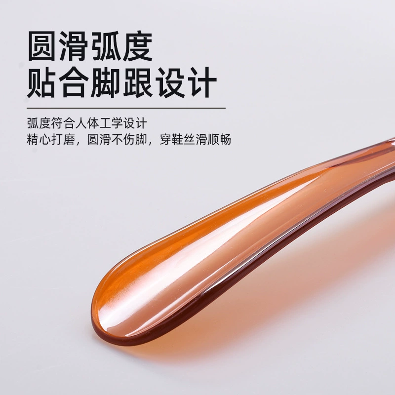 Spot wholesale long handle plastic shoehorn household plastic maternity belt wholesale