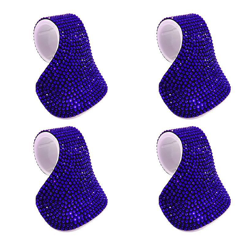 블루 컬러 다이아몬드 [손에 편안함]-[4개 팩] 핫 스타일 팩