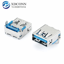 �����NUSB 3.0ĸ�� 9P��ʽ�NƬAF���� 90��SMT�~���_��� ƽ��