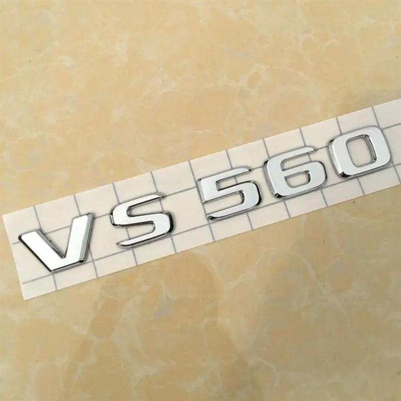Mercedes-Benz V260L modified with Maybach VS680L tail emblem, VS980L lettering, and 560 car emblem, featuring English lettering