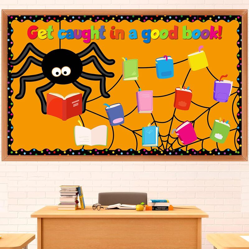 Amazon's Same Halloween Ghost Bulletin Board Set Inspirational Paper-Cut Classroom Decoration Pumpkin Wall Arrangement Amazon's Same Halloween Ghost Bulletin Board Set Inspirational Paper-Cut Classroom Decoration Pumpkin Wall Arrangement