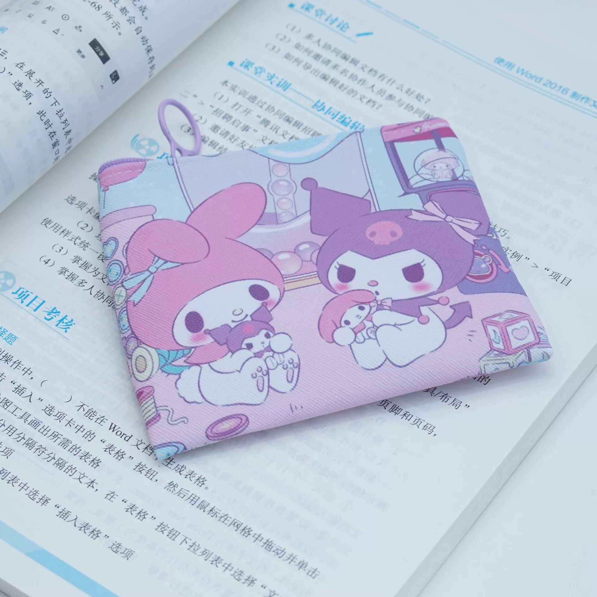 Sanrio, маленький кошелёк из полиуретана, система хранения, ручная маленькая сумочка, держатель для карт