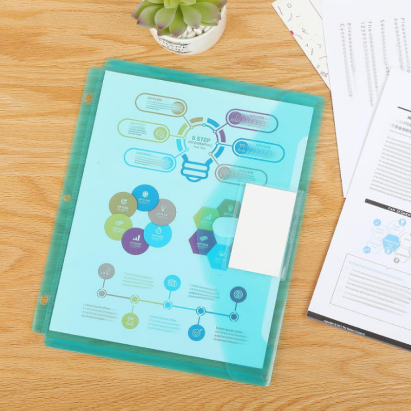 Transfronterizo Amazon venta caliente bolsas de archivos de los Estados Unidos bolsas de archivos transparentes bolsas de archivos bolsas de almacenamiento bolsas de folga ultra permeables