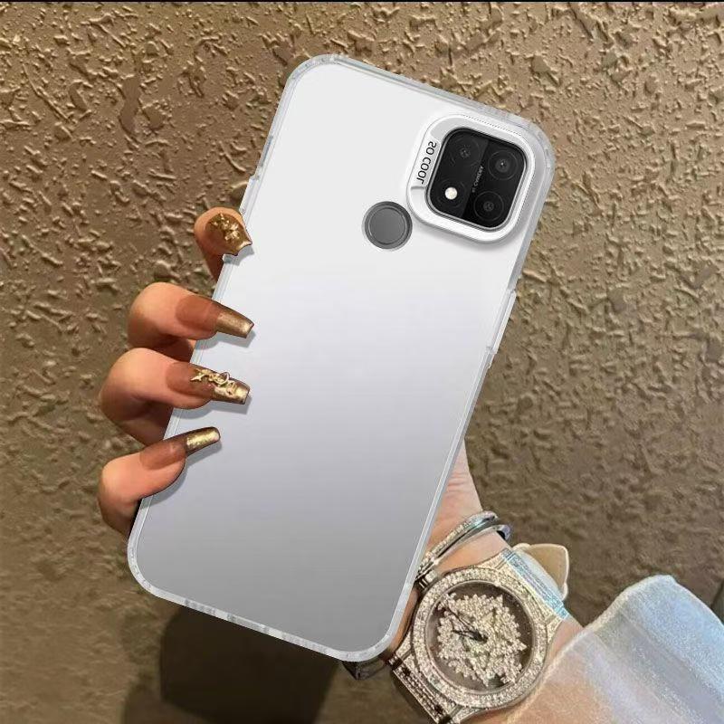 Suitable for Oppo A35 Mobile Phone Case, Cheap Straight Edge Protective Cover Pehm00 Anti-Fall Soft Edge Hard Shell Couple Same Style