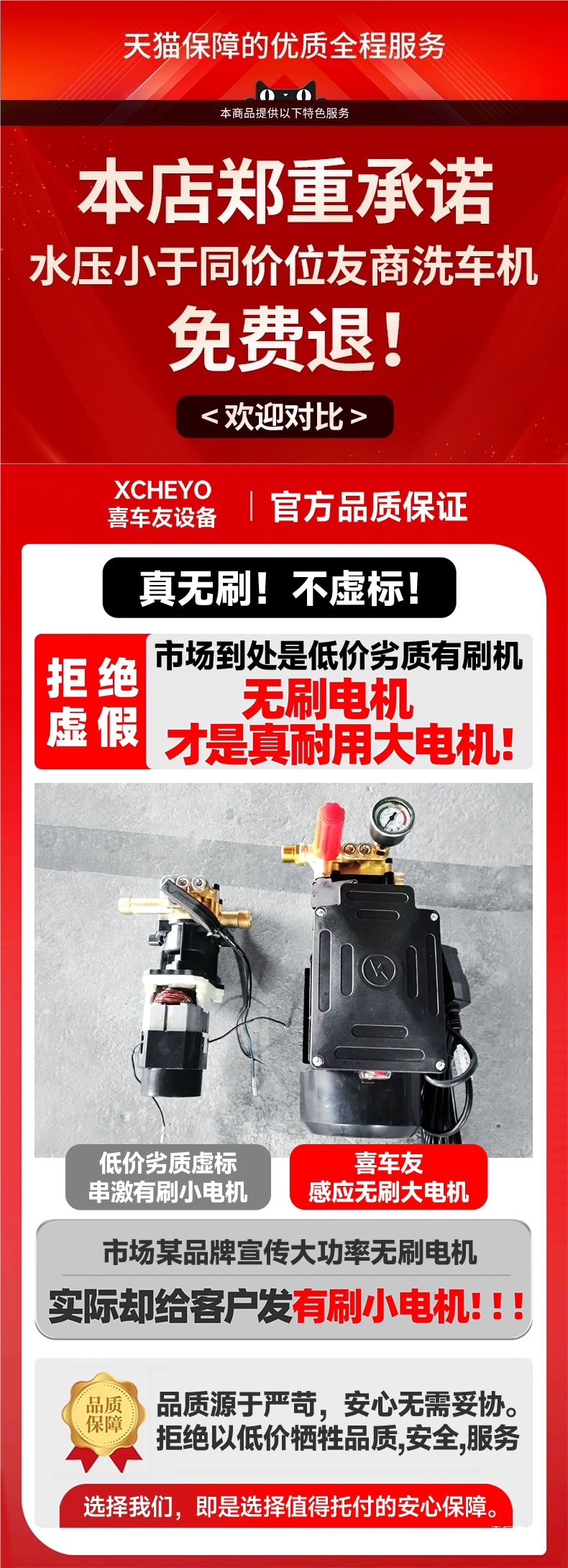 Car Washing Machine 220V High-Pressure Water Gun Household Super Powerful Cleaning Floor Pump Head 25 New Model Artifact High Power Peihui