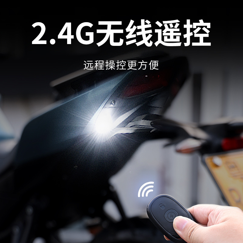 Luces intermitentes para coche, moto y drones, advertencia nocturna