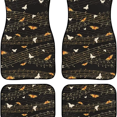 decorative foot mat Amazon, Avtomobil döşəmə paspasları - car-floor-mat-29-354548-68cm-two-pairs-total-four-pieces