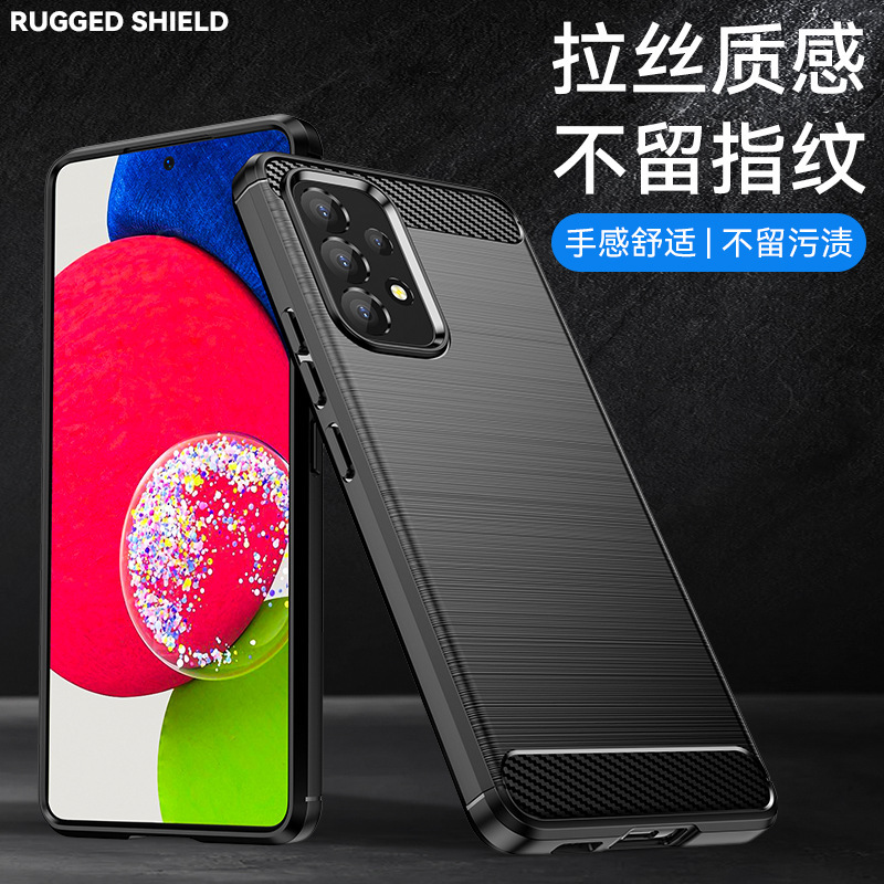 Suitable for Samsung Galaxy A53 5g Mobile Phone Case Samsung A53 5g Carbon Fiber Anti-Fall Mobile Phone Case Protective Cover Suitable for Samsung Galaxy A53 5g Mobile Phone Case Samsung A53 5g Carbon Fiber Anti-Fall Mobile Phone Case Protective Cover