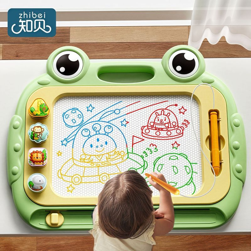Children's Magnetic Drawing Board Home 1 to 4 Year Old Baby Writing Board Graffiti Painting Magnetic Erasable Infant Toy Children's Magnetic Drawing Board Home 1 to 4 Year Old Baby Writing Board Graffiti Painting Magnetic Erasable Infant Toy