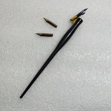 English Oblique Calligraphy Dip Pen with 1 Dip Pen Holder 3