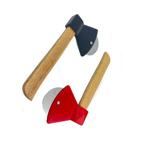 Rolling Oak Ax Pizza Cutter