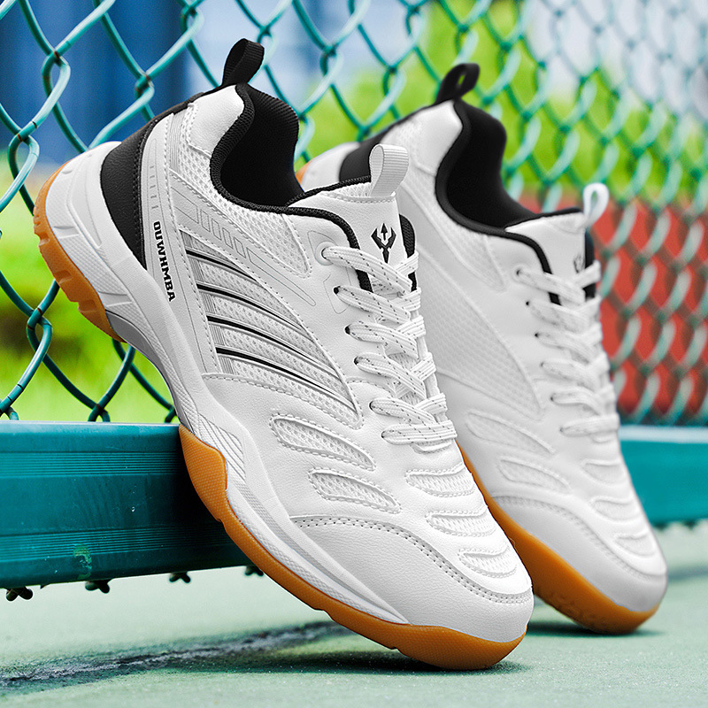 Al por mayor transfronterizo nuevos zapatos de bádminton deportivos al aire libre ligeros y transpirables tenis de mesa profesional zapatos de tenis deportivos casuales