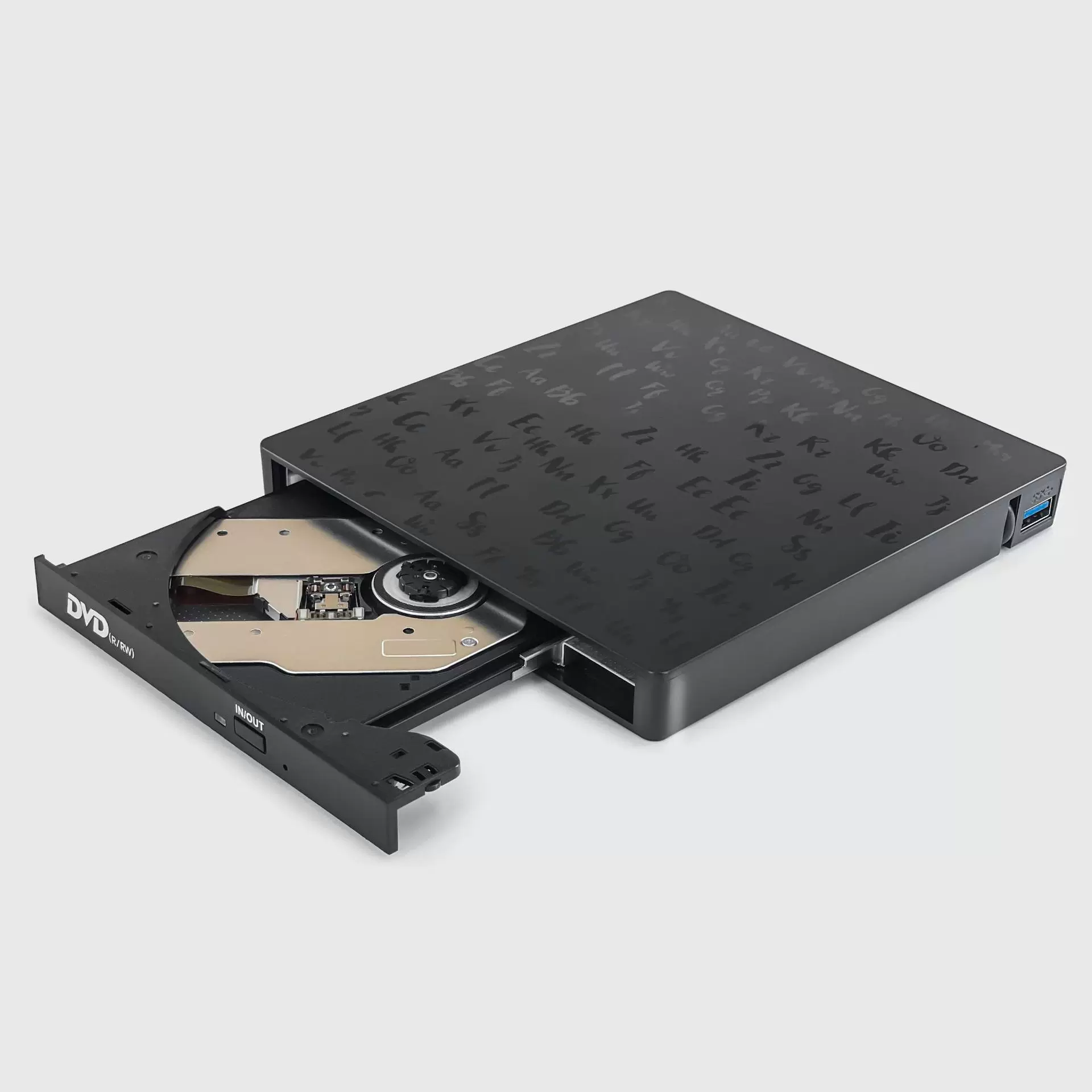 七合一刻录机 小字母 多功能内置插卡字母DVD/CD刻录机七合一USB3