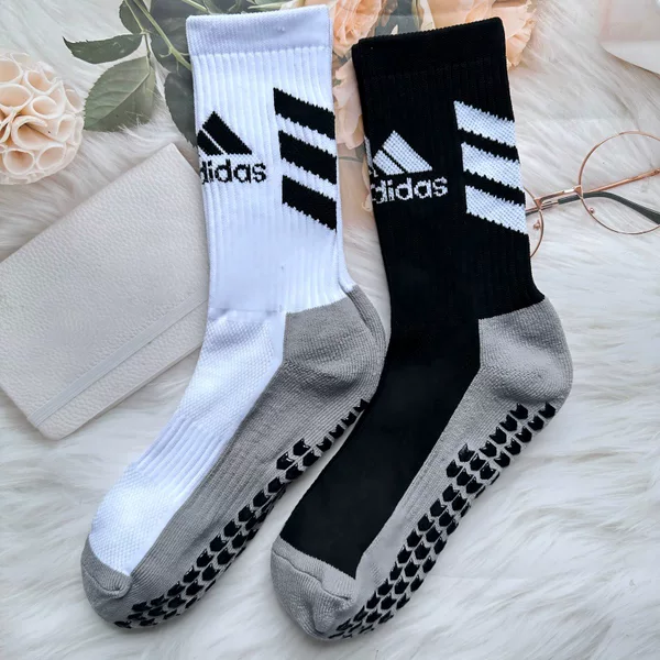 Ad Nk Cross-Border Hot-Selling Professional Thickened Towel-Soled Sweat-Absorbing Anti-Odor Anti-Slip Sports Football Socks with Towel Soles