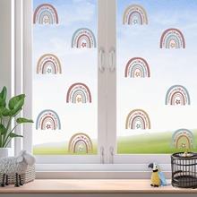 亚马逊新款彩虹天堂儿童房装饰墙贴卧室波西米亚boho自粘墙面贴纸