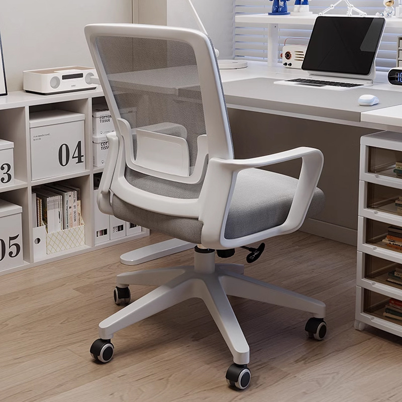 Silla de computadora doméstica confortable silla de oficina elevable respaldo silla de ruedas universal escritorio de dormitorio silla de asiento