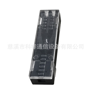 One-in-two-out fiber optic splitter fiber protection box connector box