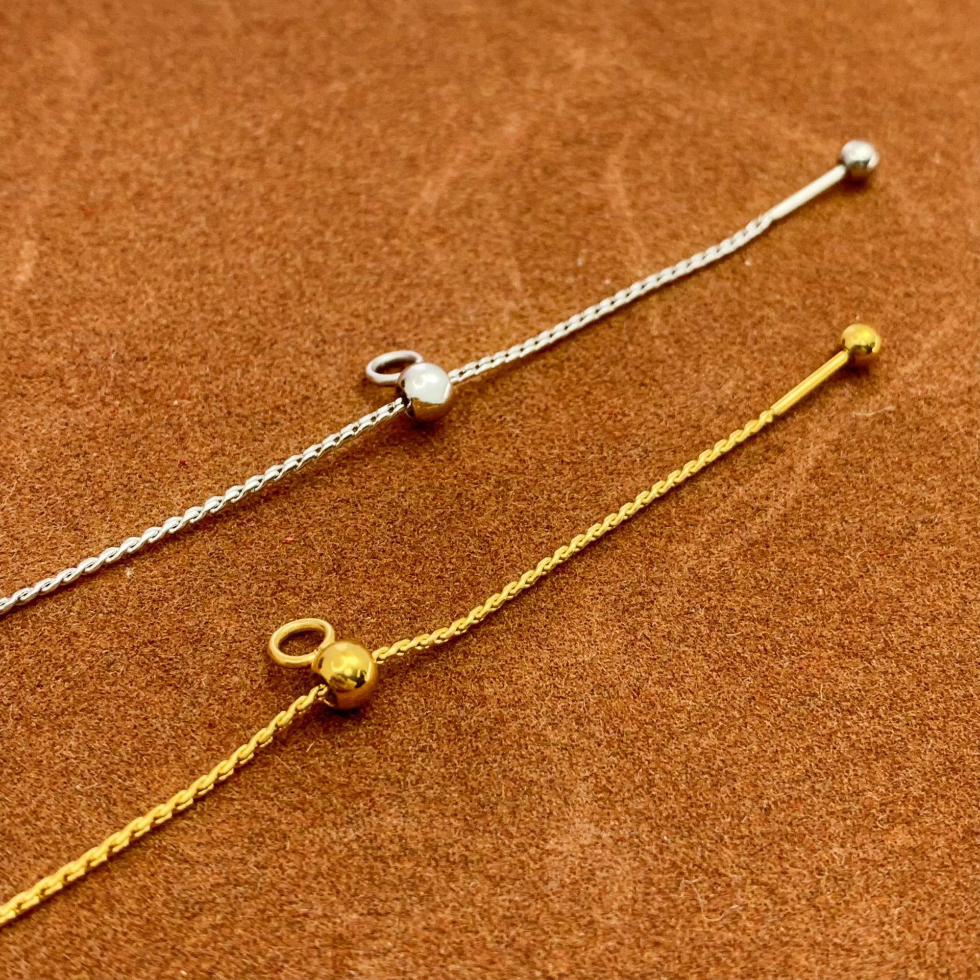 Gold Necklace Chain For Diy Pendants And Bead Threading Pins_voghion.com