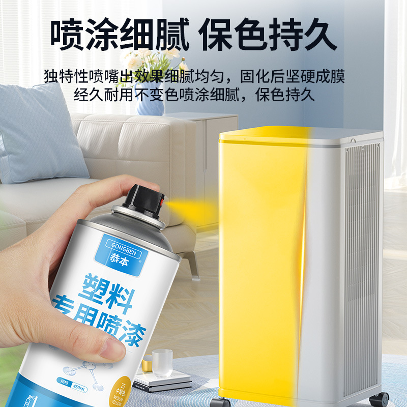 Краска для пластика Gongben zp-1004 прозрачный глянец