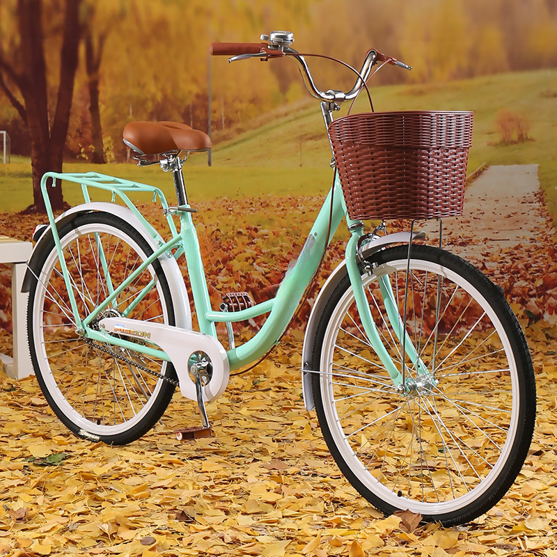 2025 New Bicycle Women's Lightweight 24-Inch 26-Inch Men's Adult Commuter Bicycle Urban Transportation for College Students to Work