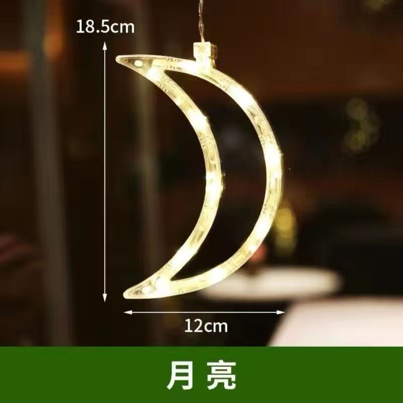 圣诞树节日装饰彩灯LED圣诞装饰灯圣诞老人雪人造型橱窗吸盘灯|undefined