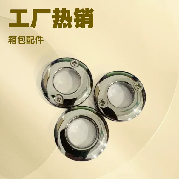 Bag Air Eye Turnbuckle Metal Round Clothes Bag Accessories Buckle Fixed Decorative Detachable Hardware Ring Buckle