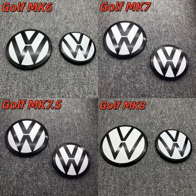 Suitable for Volkswagen Golf Modified Car Logos Golf6/7/7.5/8Th Generation Golf Front and Rear Logo Coverings