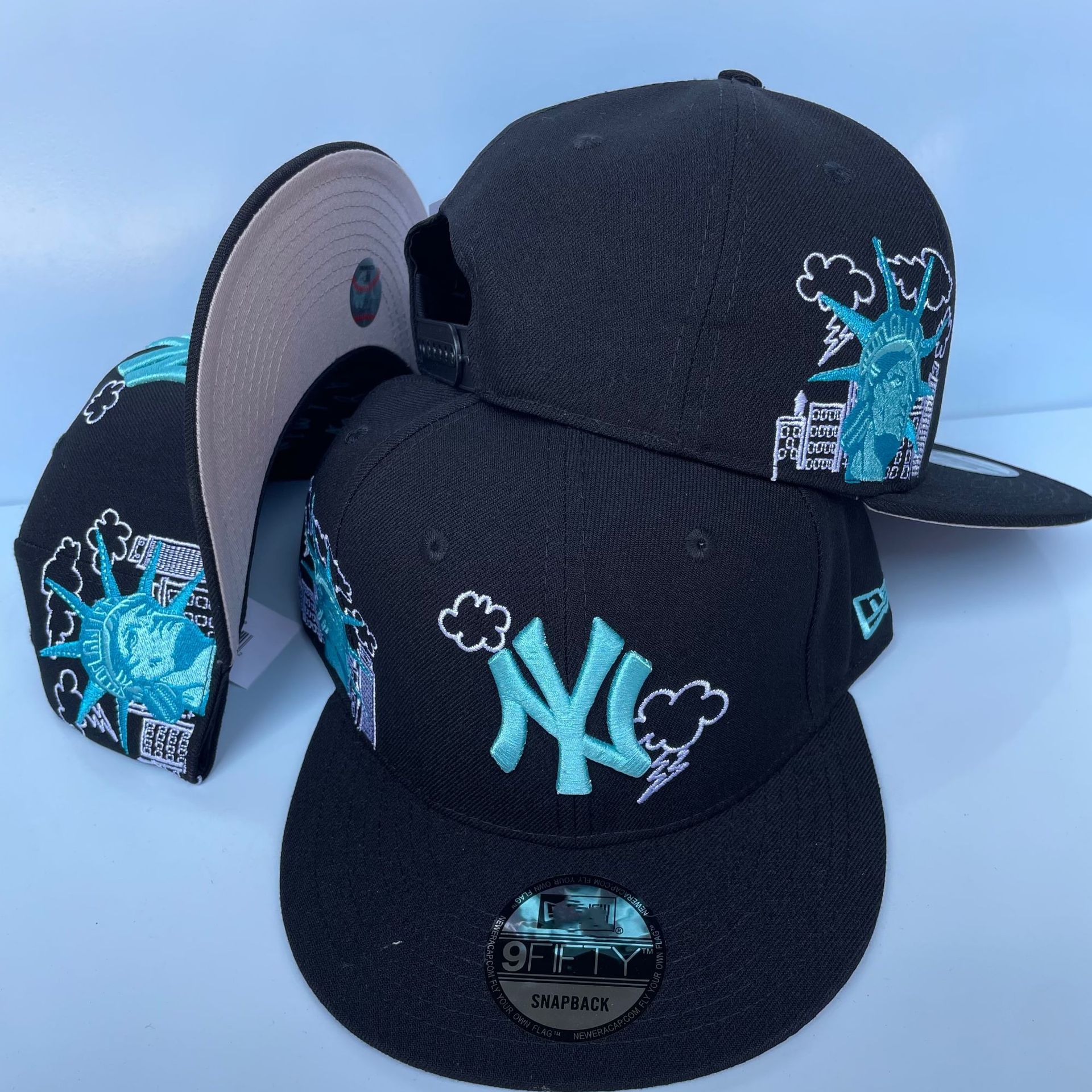 [Series de dibujos animados] PuChangAnFo equipo transfronterizo al por mayor AA gorra bordada gorra ajustable de hip hop