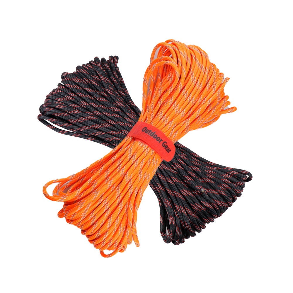 Paracord 31m Multifunctional Military Standard Edc Tool 10-Core Reflective Paracord Outdoor Rescue Emergency Fire Rope