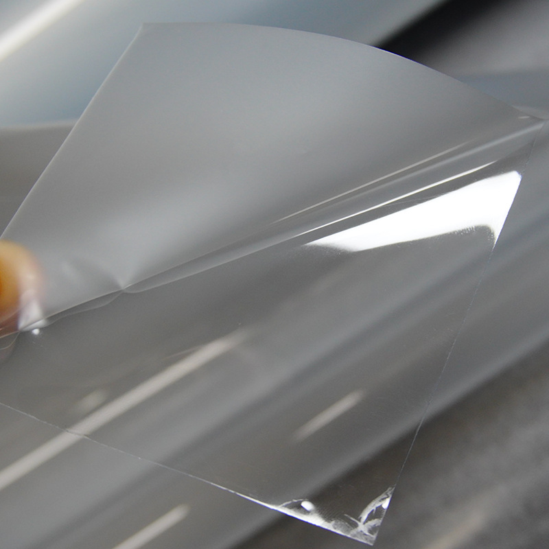 PVC película de enmarcado en frío alta viscosidad película de protección a prueba de arañazos impermeable a prueba de agua UV transparente película de publicidad al por mayor