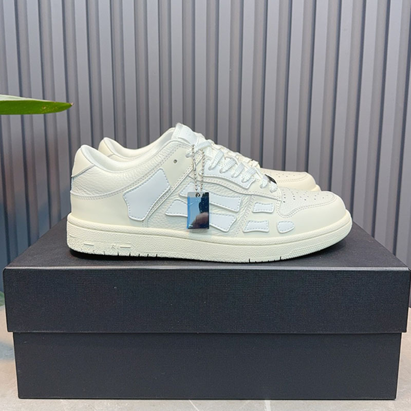 2024 nuevo estilo arim * zapatos de hueso hombres y mujeres zapatos deportivos casuales transpirables zapatos de pareja de panda blanco y negro de cuero a juego