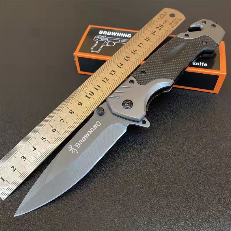 工厂批发户外折叠刀野营多用途小刀高硬度随身便携折刀野外求生刀