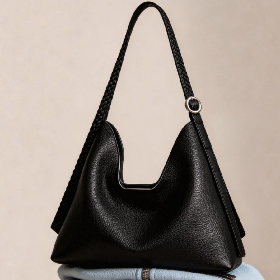 Women's Genuine Leather Tote Bag 2026 New Arrival Large Capacity Commuter Handbag Top Grain Cowhide Fashion Simple Underarm Bag - Thumbnail 2