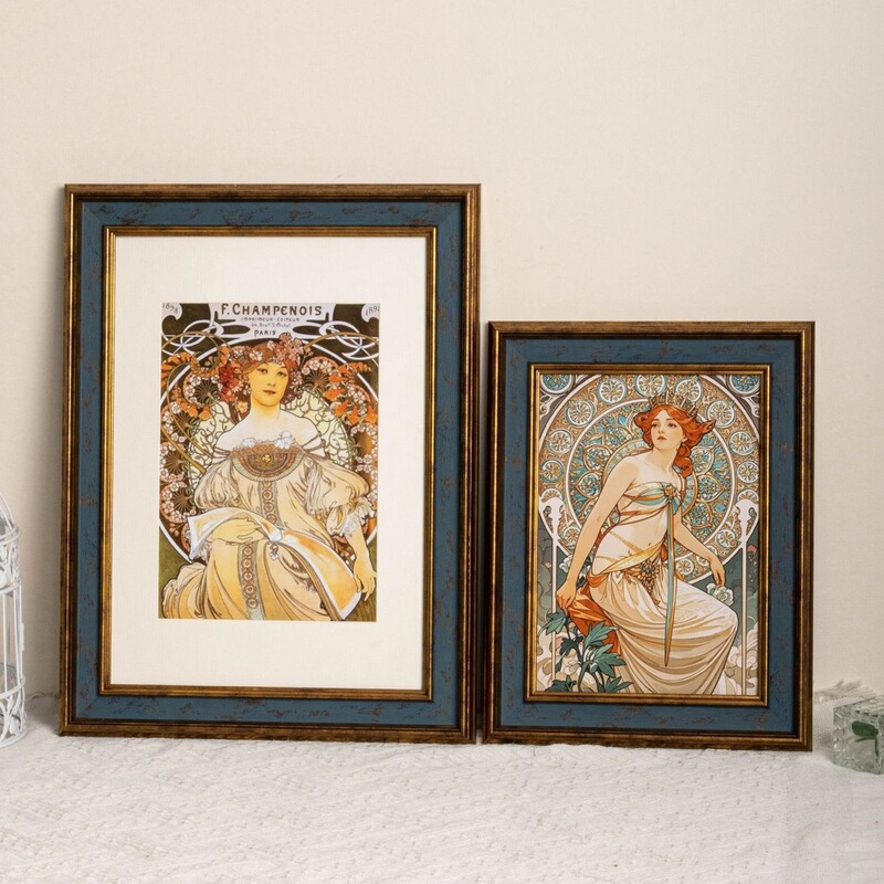 European-style wall-mounted A4 photo frame 12inch tabletop oil painting size mounting large retro 8K frame picture frame 4-panel empty frame A3 European-style wall-mounted A4 photo frame 12inch tabletop oil painting size mounting large retro 8K frame picture frame 4-panel empty frame A3