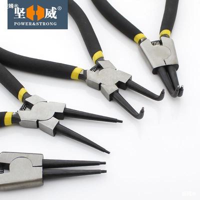 undefined67 Pliers multi-function Snap ring pliers Yellow cards Domestic and foreign Kahuang Pliersundefined
