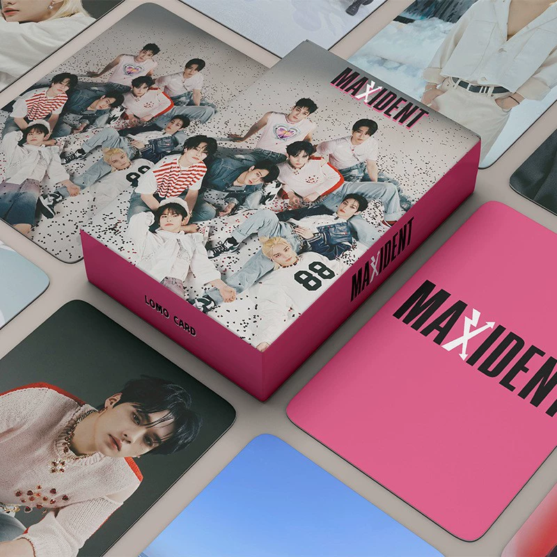 Пятнистая чернила дважды Ive Stray Kids Маленькая карточка Карточка периферийная карточка Lomo Маленькая карточка