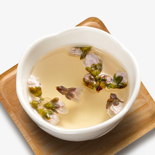 Factory direct sales Xunbaicao Sichuan dried peach blossoms new goods selection peach blossom tea new flowers preferred brewing tea soaked dried peach blossoms