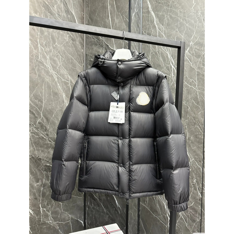26 New Product Mengjia Big Label 2-in-1 Hooded Warm Down Jacket with Detachable Sleeves and Vest, Unisex