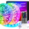 2025新款跨境代发变色LED灯带44键遥控rgbLED|ms