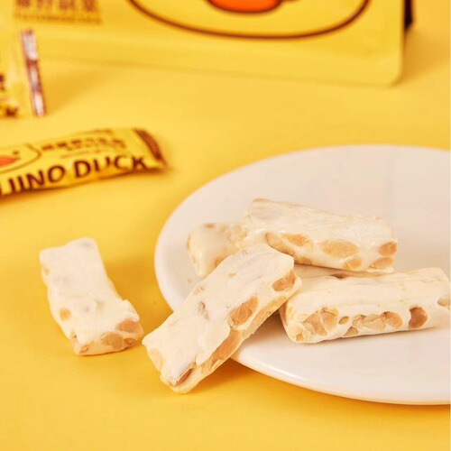 Fujino Duck Salted Egg Caramel Grain Bar Bagged Candy Biscuit Snack