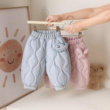（三防）婴童羽绒裤外穿2025冬季新款男童女童加厚白鸭绒宝宝裤子