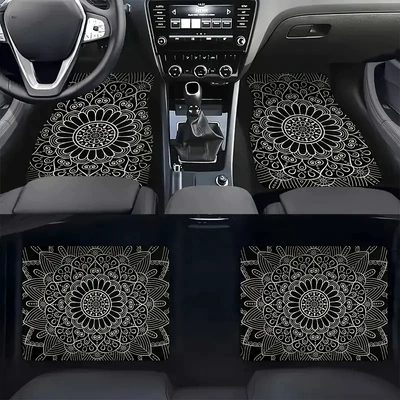 Avtomobil döşəmə paspasları – Four-Piece Set of Floor Mats for - temu-car-floor-mat-12-3344cm-two-piece-pack