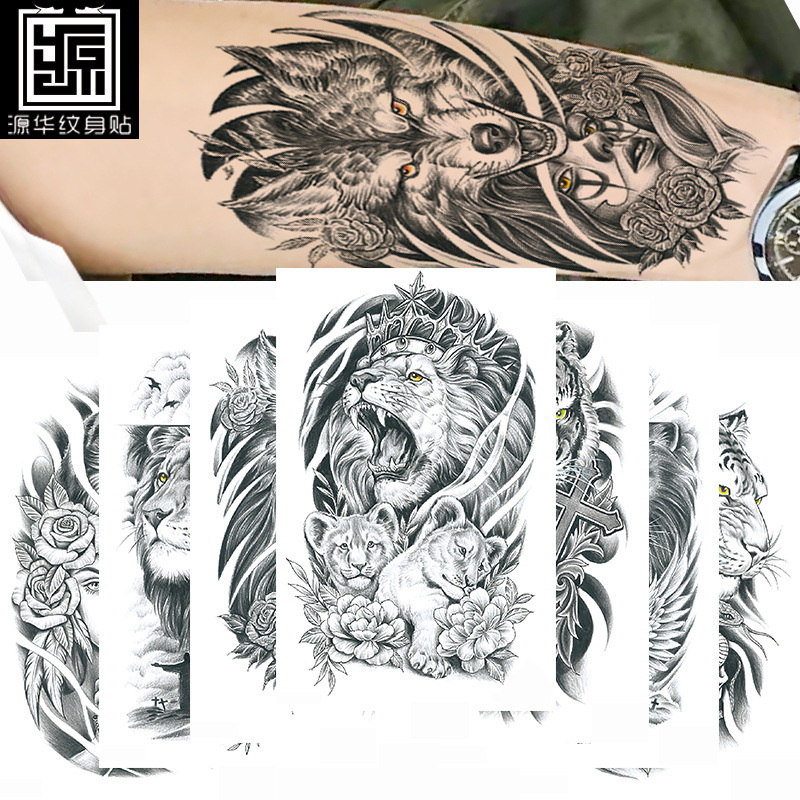 Small full arm tattoo stickers waterproof sweat-proof anti-real tattoo stickers fashion beautiful factory in stock wholesale foreign trade exclusive Small full arm tattoo stickers waterproof sweat-proof anti-real tattoo stickers fashion beautiful factory in stock wholesale foreign trade exclusive