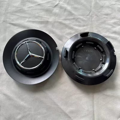 Suitable for Amg Wheel Hub Caps C63G63S65Gles450 Large Gs680 Wheel Logo Caps Forged Amg Mercedes-Benz W124 (Hub cover) - no-1-one-piece-cover-146cm-large-buckle