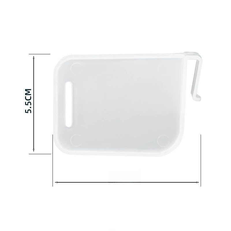Household refrigerator organizes 4 installed multi -function free adjustment of buckle storage box classification clamps