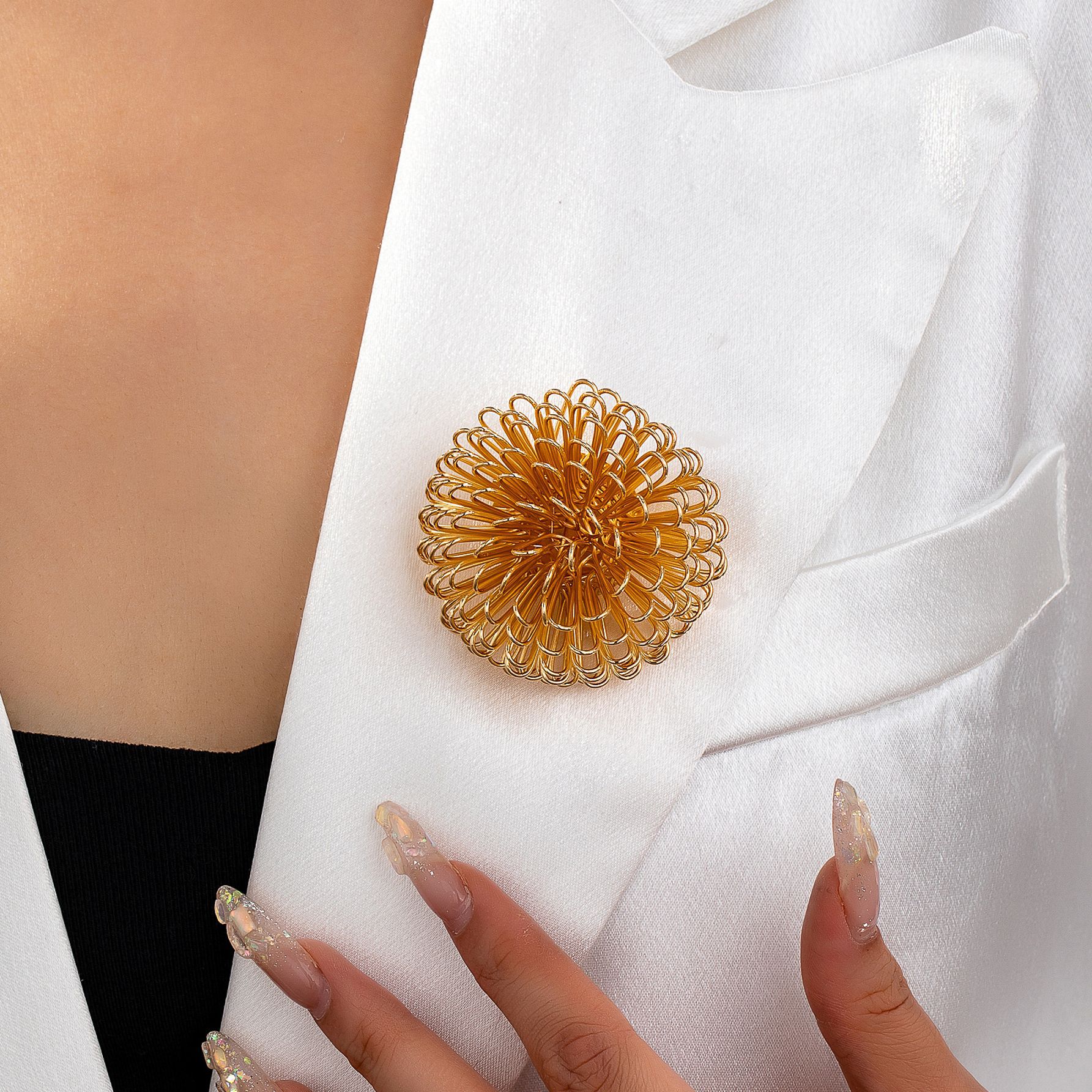 Einzigartige Bayberry Kugel Brosche Für Damen Modisches Accessoire_voghion.com