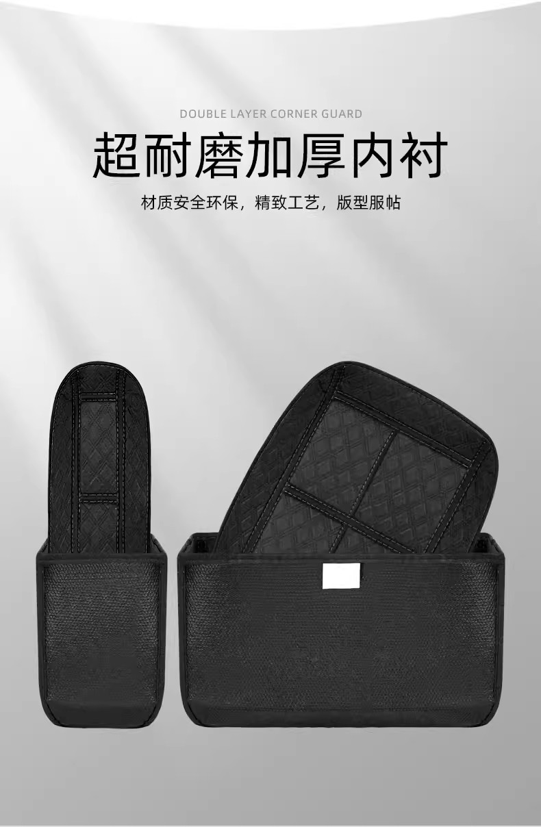 Motorcycle Tail Box, Large-Capacity Side Box, Waterproof and Crash-Resistant, Universal for Three-Box Electric Scooters, Non-Aluminum Alloy Trunk