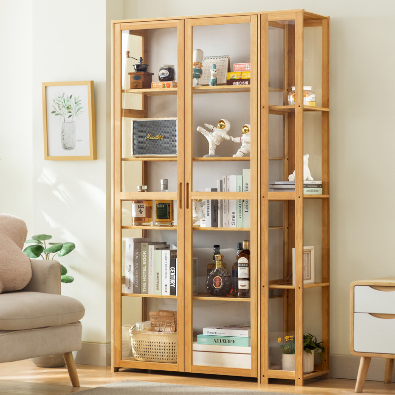 Grocery Cabinet Living Room Wine Cabinet Tea Cabinet Home Side Cabinet Wall-Side Modern Simple Wine Rack Storage Shelf