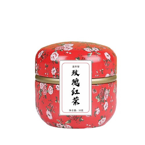 Rose Black Tea Pu-erh Tea Triangle Pack with Large Petals Independent Packaging Cold Brew Fruit Tea for Commercial and Home Use Wholesale